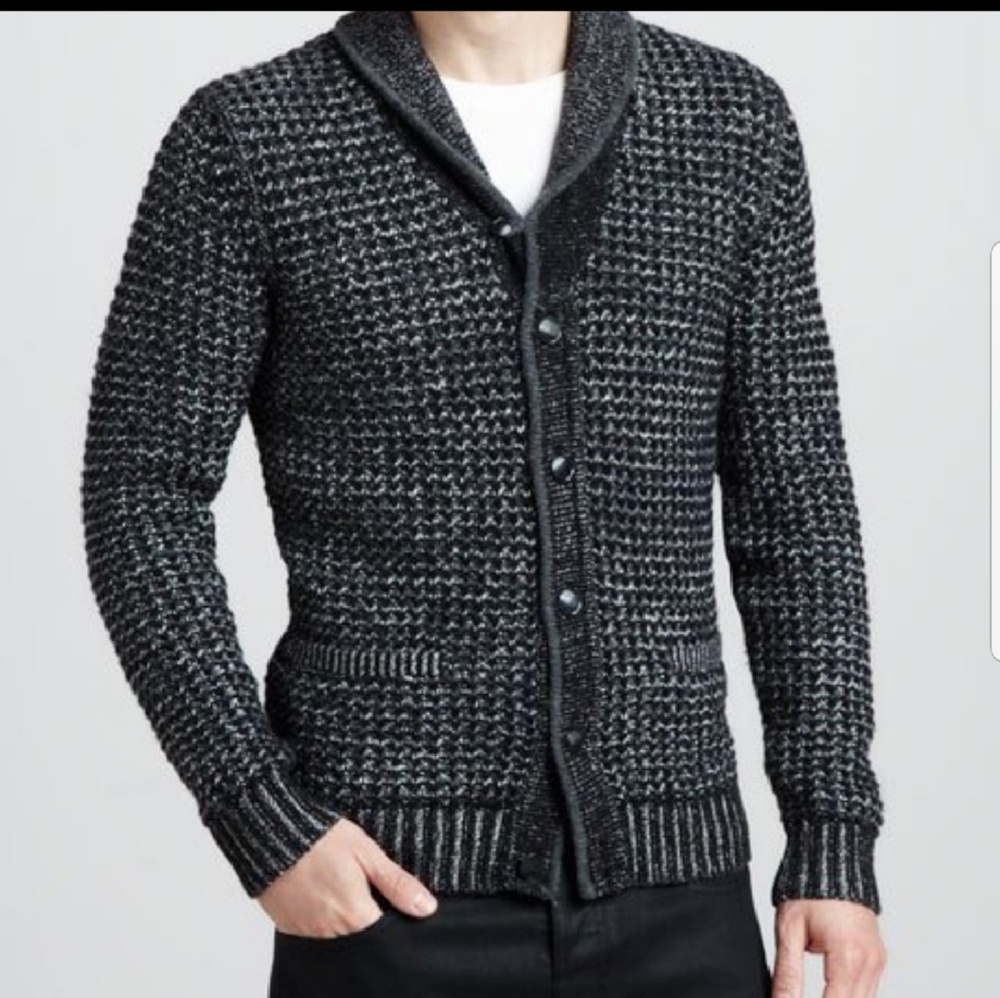 NWT Rag and Bone XL Men's Slim Fit Cardigan